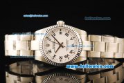 Rolex Air King Automatic Movement Full Steel with ETA Coating Case and White Dial