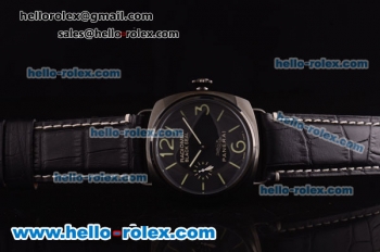 Panerai Radiomir Black Seal PAM00292 Automatic PVD Case with Black Dial and Black Leather Strap