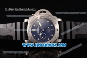 Panerai PAM 371 Submersible Clone P.9000 Automatic Titanium Case with Blue Dial and Luminous Dot Markers - 1:1 Original (KW)