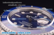 Rolex Submariner Super Clone Rolex Super 3135 Full Steel with Blue Ceramic Bezel and Blue Dial-1:1 Original (LF)