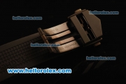 Tag Heuer Aquaracer Swiss ETA 2836 Automatic Titanium Case with Black Dial and Black Rubber Strap