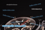 Hublot Big Bang Hub 4100 Ceramic Case/Bezel with Black Dial and Black Rubber Strap - 1:1 Original