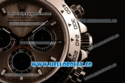 Rolex Daytona Chrono Clone Rolex 4130 Automatic Steel Case with Gray Dial and Steel Bracelet (EF)