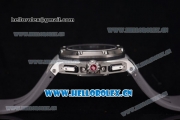 Audemars Piguet Royal Oak Offshore Chronograph Michael Schumacher Clone AP Calibre 3126 Automatic Titanium Case with Black Dial Grey Rubber Strap and Stick Markers (J12)
