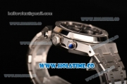 Audemars Piguet Royal Oak Chronograph 41mm Swiss Valjoux 7750 Automatic Full Steel with Black Dial and Stick Markers (EF)