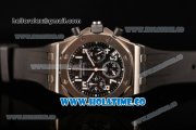 Audemars Piguet Royal Oak Offshore Miyota OS20 Quartz Steel Case with Black Dial and White Arabic Numeral Markers (EF)