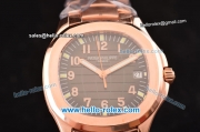 Patek Philippe Aquanaut 4813 Automatic Rose Gold Case/Strap with Chocolate Dial