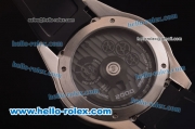 Tag Heuer Mikrogirder 2000 Chronograph Miyota Quartz Steel Case with PVD Bezel and Black Dial