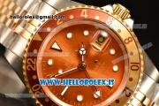 Rolex GMT-Master Vintage Brown Dial With Brown Bezel 2813 Auto Two Tone Jubilee Strap