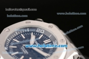 Audemars Piguet Royal Oak Offshore Diver Asia 2813 Automatic Steel Case with Black Dial and Black Rubber Strap