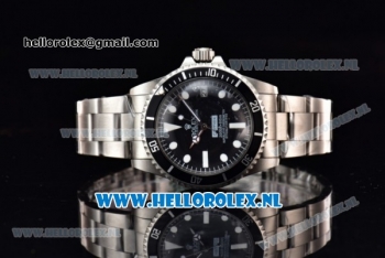 Rolex Submariner Comex Asia 2813 Automatic Steel Case with Black Dial White Dots Markers and Steel Bracelet