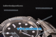 Rolex Submariner Rolex 3131 Automatic Steel Case/Bracelet with White Markers and Black Dial - 1:1 NOOB Best Edition