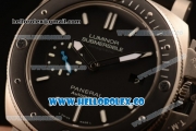 Panerai PAM1389 Luminor Submersible 1950 Amagnetic 3 Days Clone P.9010 Automatic Steel Case with Ceramic Bezel Black Dial and Black Rubber Strap - 1:1 Original (ZF)