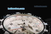 Breitling Skyracer Automatic Movement Steel Case with PVD Bezel and Black Rubber Strap