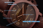 Panerai Luminor Marina 1950 3 Days PAM 00393 Automatic PVD Brown Case with Brown Dial