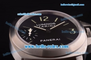 Panerai Luminor Marina Pam 172 Swiss ETA 6497 Manual Winding Movement Titanium Case with Black Dial