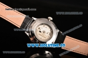 Jaeger-LECoultre Master Perpetual Calendar Asia Automatic Steel Case with Black Dial and Stick Markers