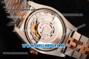 Rolex Datejust 3135 Auto Rose Gold Case with Pink Dial and Two Tone Bracelet - 1:1 Origianl