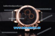U-Boat Chimera Skeleton Chronograph Miyota OS10 Quartz Rose Gold Case with Skeleton Dial Rose Gold Bezel and Black Leather Strap U-Boat Chimera Skeleton Chronograph Miyota OS10 Quartz Rose Gold Case with Skeleton Dial Rose Gold Bezel and Black Leather Strap