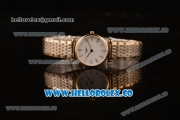 Longines La Grande Classique SWISS QUARTZ Two Tone Case with Yellow Gold Bezel White Dial and Two Tone Bracelet