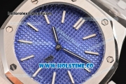 Audemars Piguet Royal Oak 41MM Asia Automatic Full Steel with Stick Markers and Blue Dial