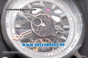 Hublot Masterpiece MP 08 Antikythera Sunmoon Asia 2813 Automatic PVD Case Skeleton Dial Brown Leather Strap and White Markers