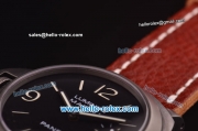Panerai Luminor Marina PAM00026 Swiss ETA 6497 Manual Winding PVD Case with Black Dial - 1:1 Original