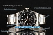 Tudor Heritage Black Bay Swiss ETA 2824 Automatic Steel Case/Bracelet with Black Dial and White Markers - 1:1 Original (ZF)