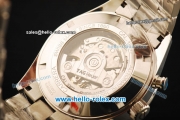 Tag Heuer Carrera Chronograph Swiss Valjoux 7750 Automatic Movement Full Steel with Black Dial and Stick Markers