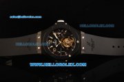 Hublot Big Bang Swiss Tourbillon Manual Winding Movement PVD Case with Black Ceramic Bezel and Black Rubber Strap-Limited Edition
