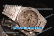 Audemars Piguet Royal Oak Chronograph Miyota OS20 Quartz Steel Case with Grey Dial and Steel Bracelet