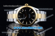 Omega Seamaster Aqua Terra 150M Clone Omega 8500 Automatic Two Tone Case/Bracelet with Black Dial (YF)