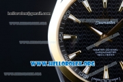 Omega Seamaster Aqua Terra 150M Clone Omega 8500 Automatic Two Tone Case/Bracelet with Black Dial (YF)