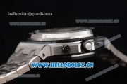 Audemars Piguet Royal Oak Offshore Seiko VK67 Quartz Stainless Steel Case/Bracelet with Grey Dial and Arabic Numeral Markers Silver Subdials