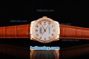 Rolex Datejust Automatic Movement ETA Coating Case with Diamond Markers-Diamond Bezel Rolex Datejust Automatic Movement ETA Coating Case with Diamond Markers-Diamond Bezel