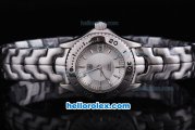 Tag Heuer Link 200 Meters Quartz Movement Silver Dial