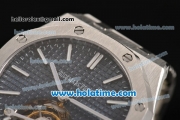 Audemars Piguet Royal Oak Tourbillon 41MM Swiss ST Tourbillon Manual Winding Full Steel with Blue Dial and Stick Markers