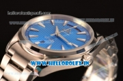Omega Seamaster Aqua Terra Day-Date Swiss ETA 2824 Automatic Full Steel with Blue Dial and Stick Markers - 1:1 Original (BP)