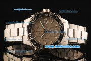 Tag Heuer Aquaracer Swiss Valjoux 7750 Automatic Full Steel with Brown Dial and SS Strap- 1:1 Original