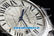 Cartier Ballon Bleu De Large Miyota 9015 Automatic Steel Case/Bracelet White Dial With Roman Numeral Markers(JF)