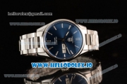 Tag Heuer Carrera Calibre 5 Swiss ETA 2824 Automatic Steel Case Blue Dial With Stick Markers Steel Bracelet