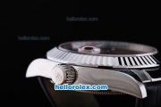 Rolex Datejust Working Chronograph Automatic Movement with Grey Dial