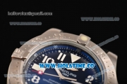 Breitling Avenger II Seawolf Asia 2813 Automatic Steel Case with Black Dial and Arabic Numeral Markers