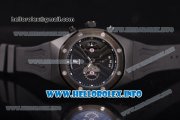 Audemars Piguet Royal Oak Offshore Chrono Miyota Quartz PVD Case with Black Dial and Rubber Strap (EF)