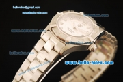 Tag Heuer Aquaracer Swiss Quartz Movement Full Steel with White Dial and Diamond Markers