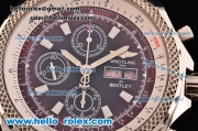 Breitling Bentley GT II Chrono Swiss Valjoux 7750-SHG Automatic Steel Case with Stick Markers and Brown/Black Dial