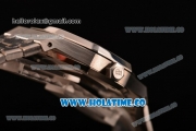 Audemars Piguet Royal Oak 41MM Clone AP Calibre 3120 Automatic Steel Case/Bracelet with White Dial Diamonds Bezel - Stick Markers (EF)