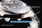 Rolex Submariner Clone Rolex 3135 Automatic Stainless Steel/Bracelet with Black Dial and Dot Markers