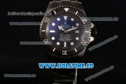 Rolex Pro-Hunter "Sea-Dweller Deepsea" D-Blue Clone Rolex 3135 Automatic Full PVD with D-Blue Dial and White Markers - 1:1 Original