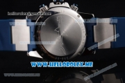 Ulysse Nardin Maxi Marine Diver Miyota OS20 Quartz Steel Case with Blue Dial and Blue Rubber Strap